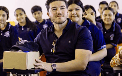 Juárez avanza: Samuel García entrega 44 aulas y anuncia flota de camiones nuevos