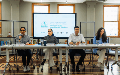 Mujeres protagonistas: Conferencia magistral explora su rol en la innovación ciudadana frente al cambio climático