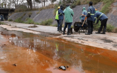 Ternium recibe multa récord de 80 millones por derrame tóxico en Nuevo León
