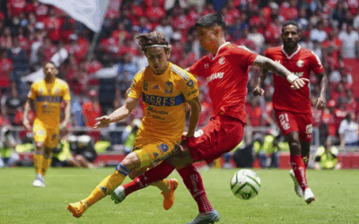 Tigres sufre pero rescata empate ante Toluca en cuartos de final