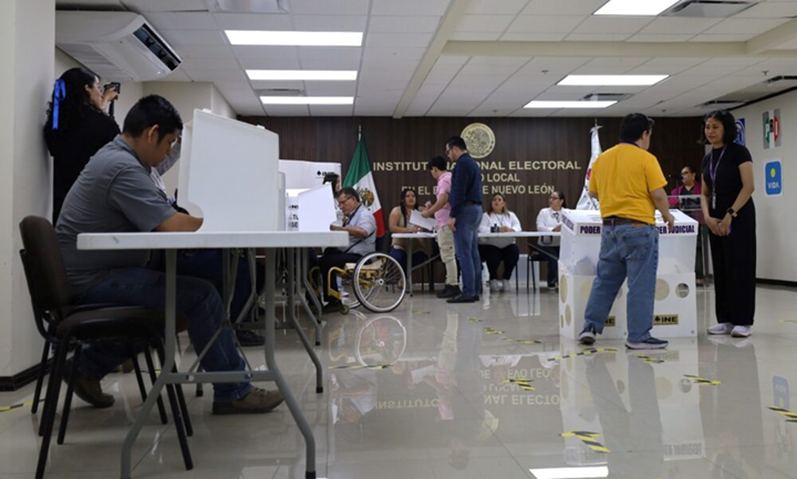 INE Nuevo León Presenta Modelo de Casilla para Elección Judicial Histórica
