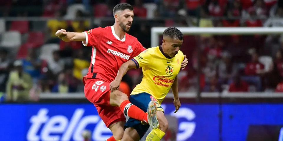 América y Toluca dejan todo para la vuelta tras empate sin goles en la final de ida