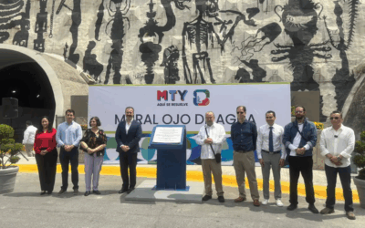 “Ojo de Agua”: Un Mural que Transforma el Túnel de la Loma Larga en un Símbolo de Identidad Regia