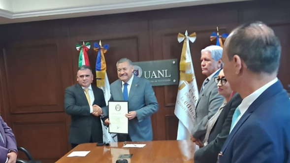 Mario Alberto Garza Castillo Asume el puesto como Nuevo Secretario General de la UANL