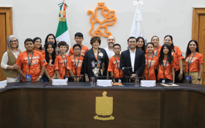Nuevo León impulsa talento juvenil en competencia internacional de robótica
