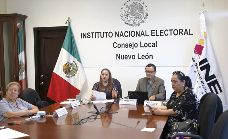 INE en Nuevo León concluye con éxito el cómputo de votos en elección judicial