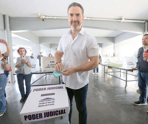 Políticos de Nuevo León muestra activa participación en elecciones del Poder Judicial 2025