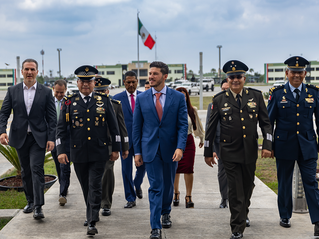 Reconoce Gobernador de NL labor de la Guardia Nacional en su sexto aniversario