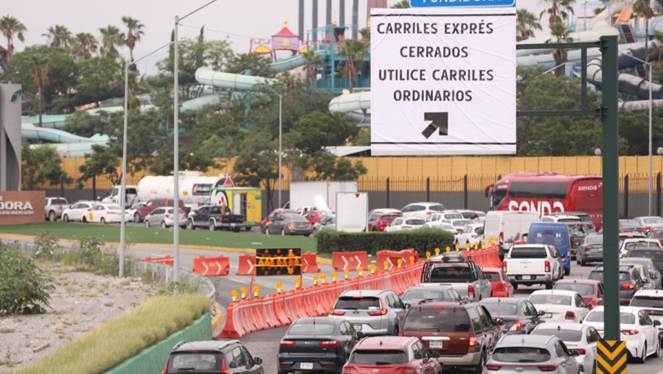 Obras de Metro en Nuevo León Colapsan Vialidades por Falta de Planeación
