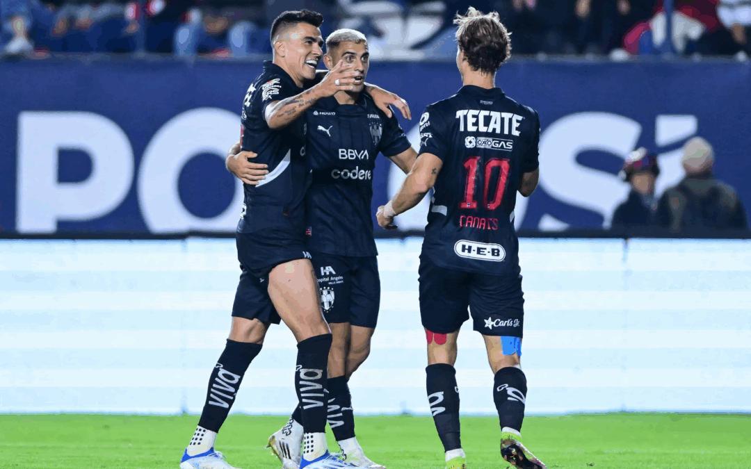 Rayados vence 1-0 a San Luis con gol de Berterame en su regreso al Lastras