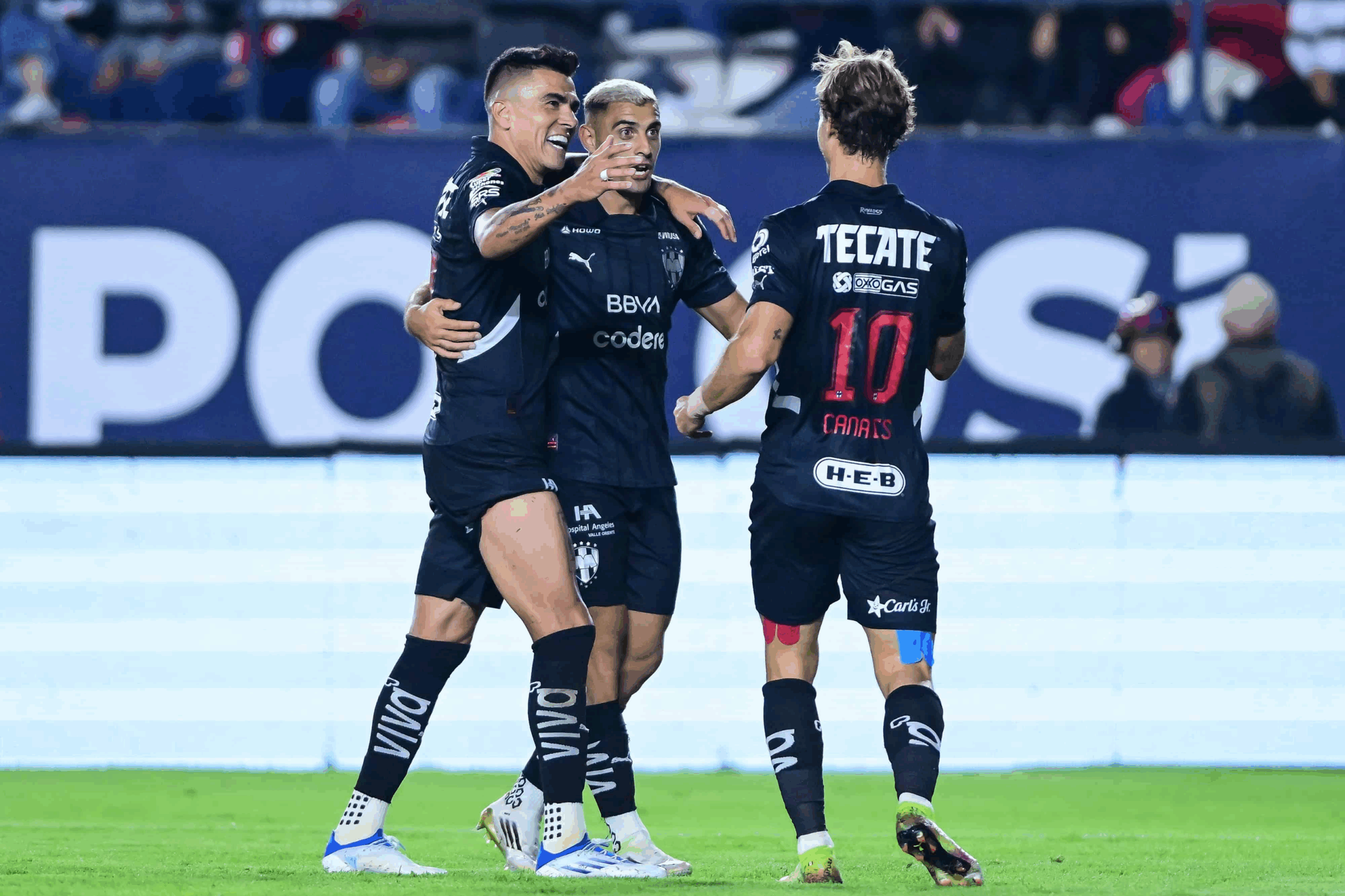 Rayados vence 1-0 a San Luis con gol de Berterame en su regreso al Lastras