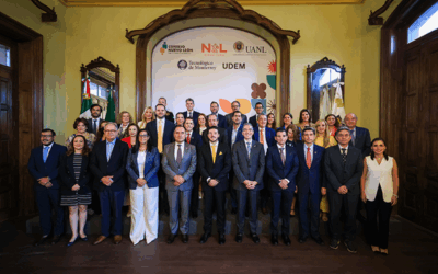 Samuel García presenta “Ponte Nuevo, Ponte Mundial” ante el Consejo NL