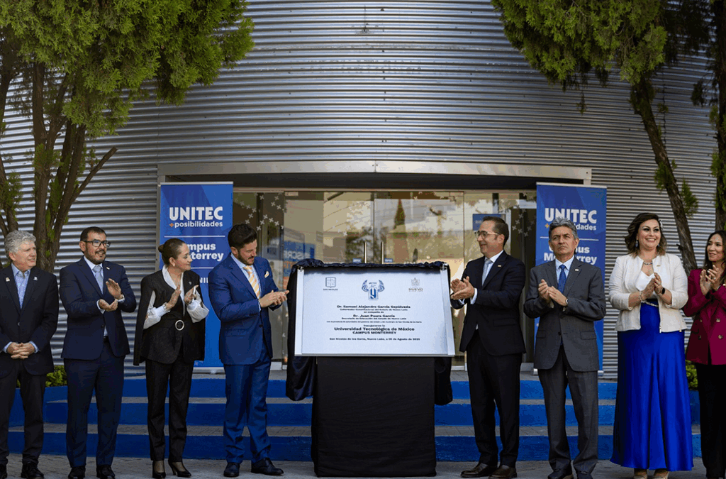 Gobernador Samuel García inaugura UNITEC Campus Monterrey para impulsar educación de excelencia en NL