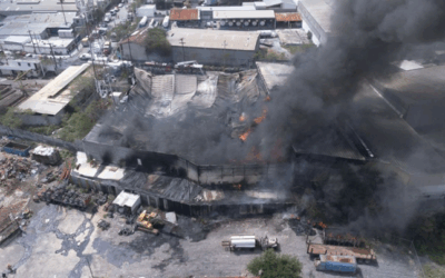 Suspenden Empresa de Hidrocarburos en Escobedo Tras Incendio por Riesgo Ambiental