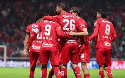 Toluca Vence a Monterrey con Tripleta de Paulinho y lo Desplaza del Segundo Lugar