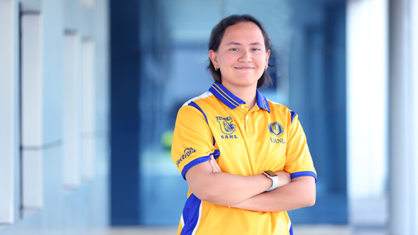 Logra alumna de FACPYA la plata en campeonato mundial de pelota vasca