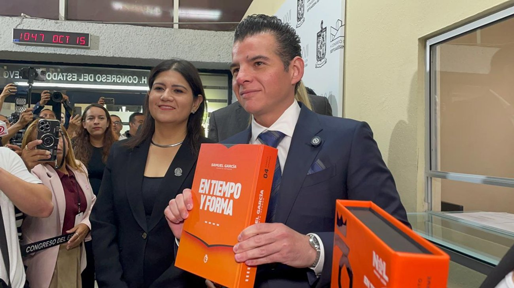 Cumple Administración de Samuel García con Entrega de Cuarto Informe ante el Congreso de Nuevo León