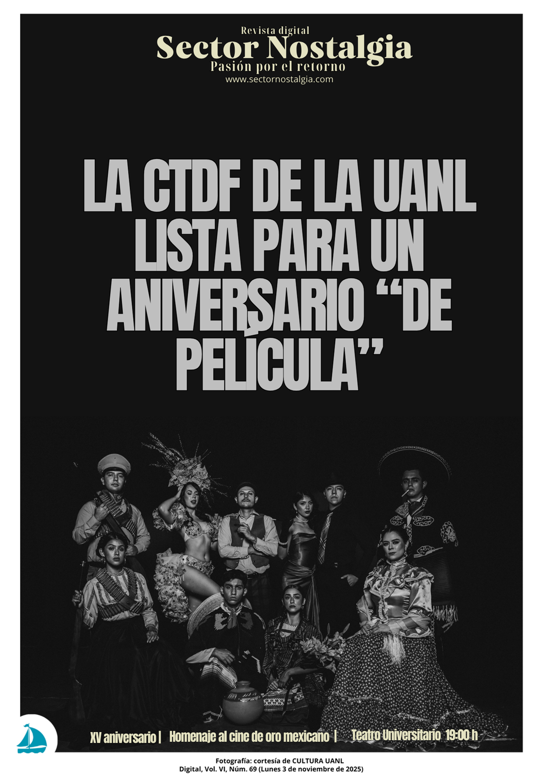 La UANL rinde un “Homenaje al Cine de Oro Mexicano” con un espectáculo dancístico sin precedentes