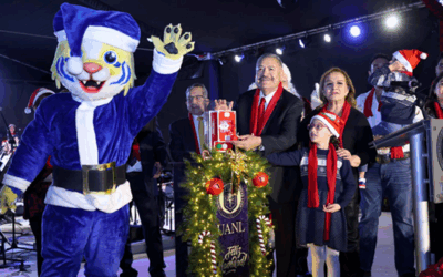 Ilumina UANL espíritu navideño