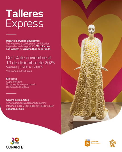 Sumérgete en el Universo de Agatha Ruiz de la Prada con Talleres Express de Creatividad
