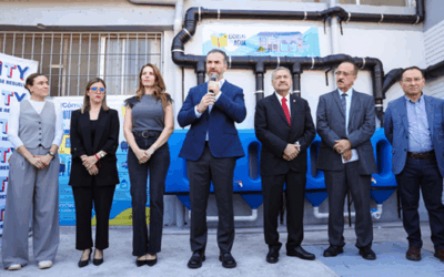 Instalan en Preparatoria 9 sistema de captación de agua de lluvia