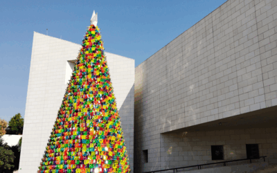 Un Pino de Sarape y Danza: La Macroplaza se Viste de Navidad