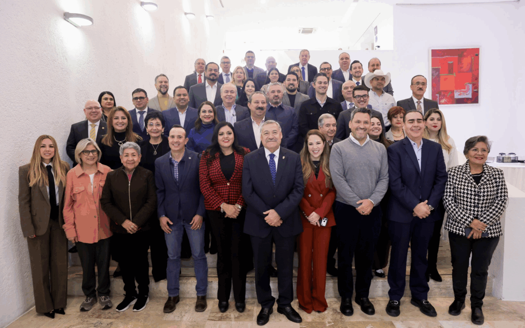 Plantea Rector a diputados nuevos proyectos educativos y de salud