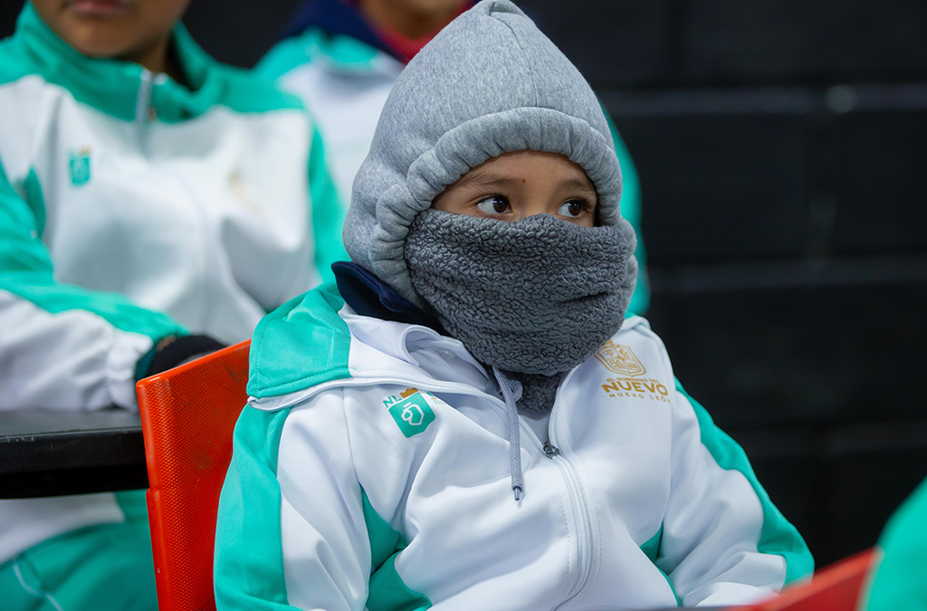  Frente Frío 27 llega a Nuevo León sin suspensión de clases