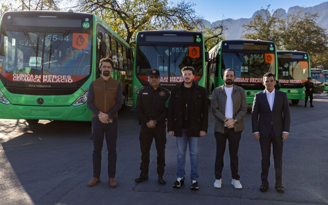 Fortalece NL Movilidad con 45 Nuevas Unidades en Ruta 98 Héroes