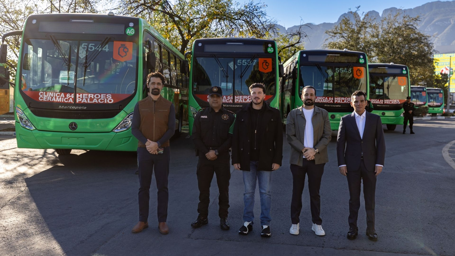 Fortalece NL Movilidad con 45 Nuevas Unidades en Ruta 98 Héroes