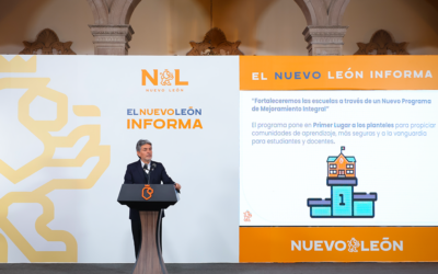 Nuevo León Lanza Ofensiva de Rehabilitación Escolar con Inversión de 150 MDP
