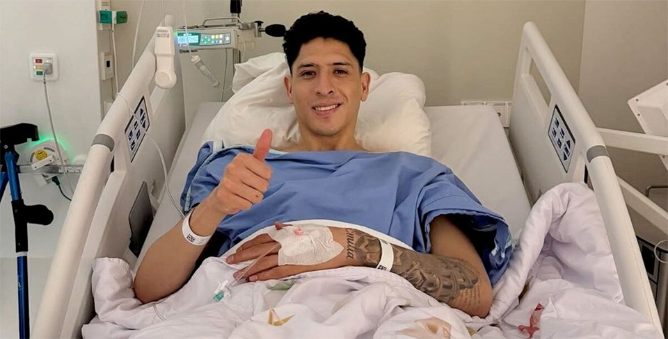 Edson Álvarez es operado del tobillo y corre contra el reloj para llegar al Mundial 2026