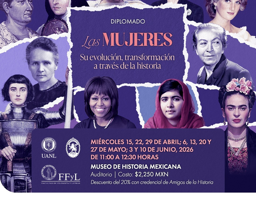 Un Viaje a Través del Tiempo: Invitan a Diplomado para Redescubrir el Papel de la Mujer en la Historia
