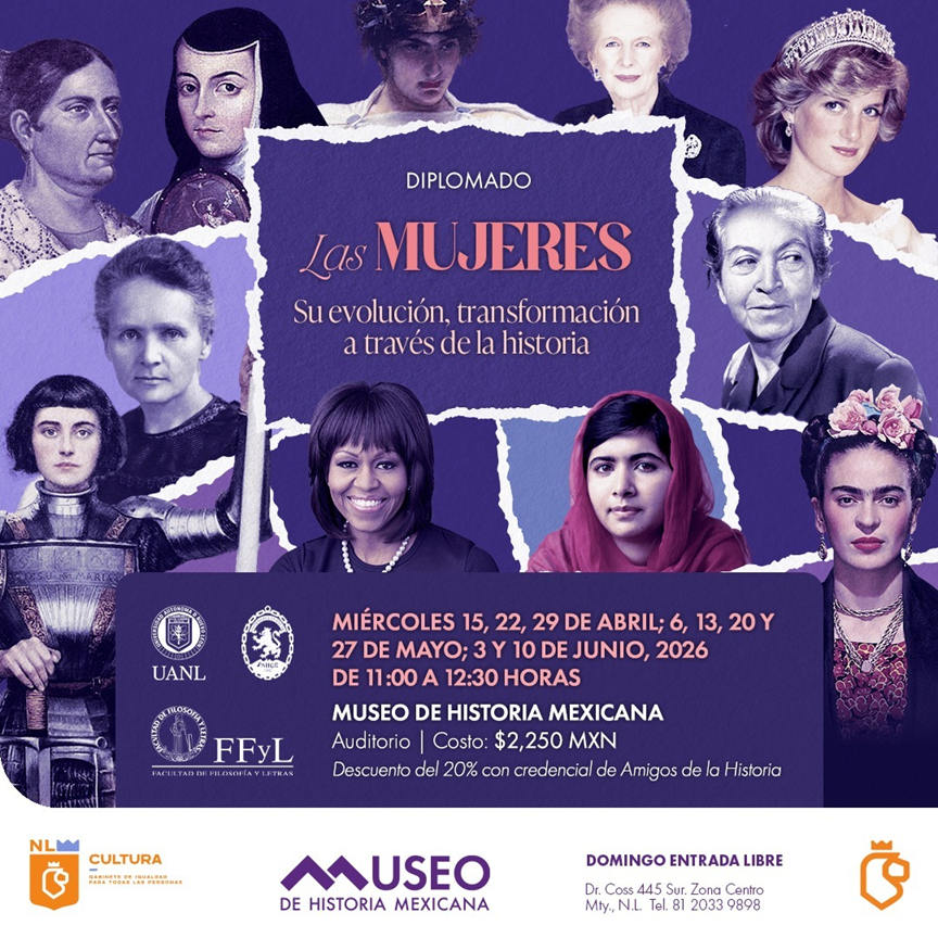 Un Viaje a Través del Tiempo: Invitan a Diplomado para Redescubrir el Papel de la Mujer en la Historia