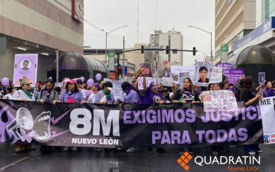 “Nos Sembraron Miedo y Nos Crecieron Alas”: 22 Mil Voces Exigen Justicia en el 8M en Monterrey