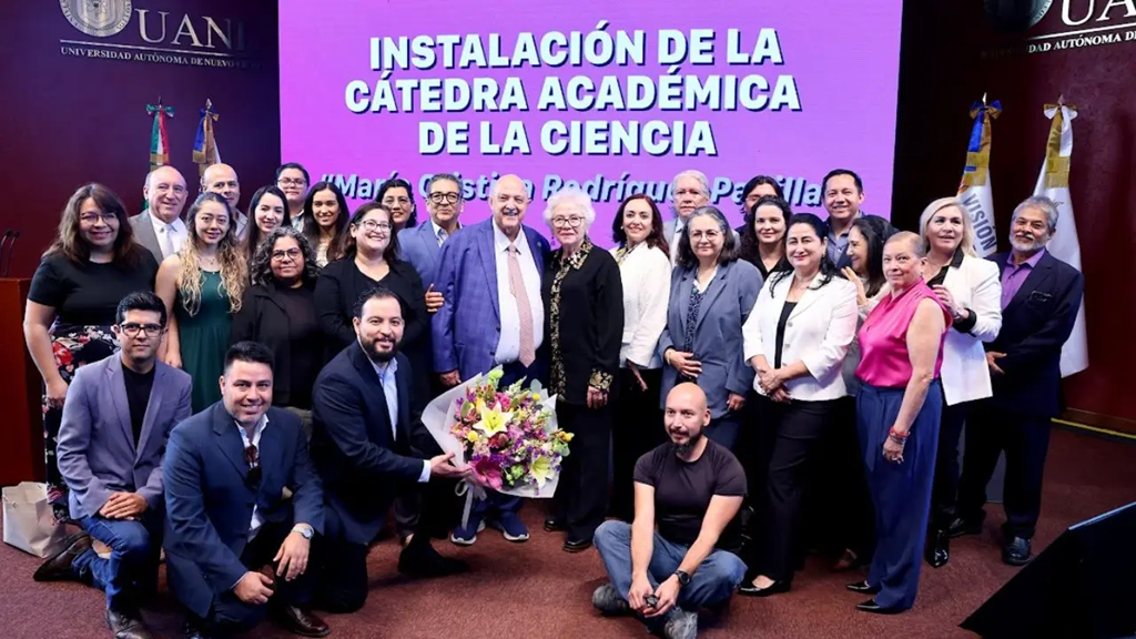 Reconoce UANL legado científico con Cátedra María Cristina Rodríguez Padilla