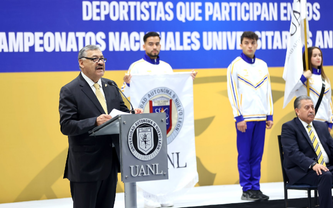 Abandera UANL a deportistas rumbo a Campeonatos ANUIES 2026