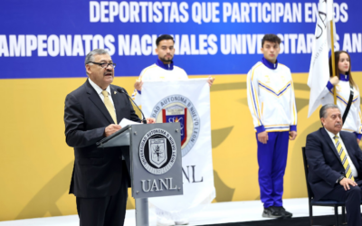 Abandera UANL a deportistas rumbo a Campeonatos ANUIES 2026