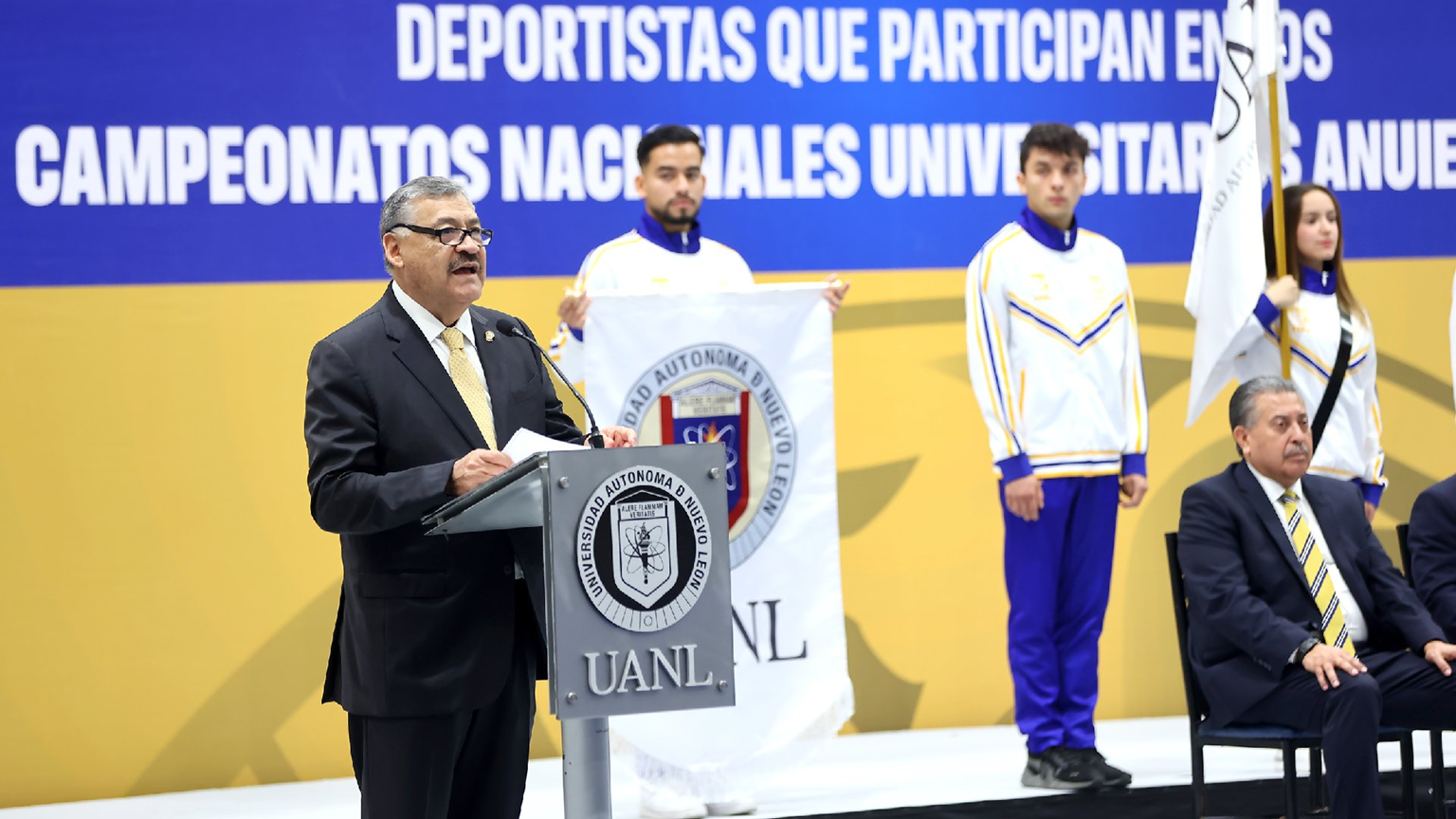 Abandera UANL a deportistas rumbo a Campeonatos ANUIES 2026