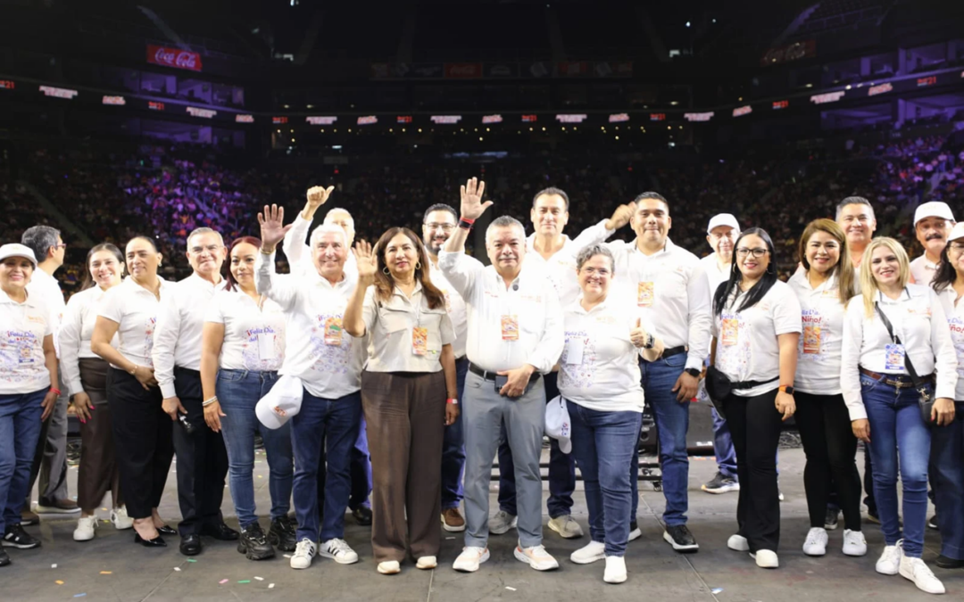 Festeja la Sección 21 a sus niños con “Bely y Beto”