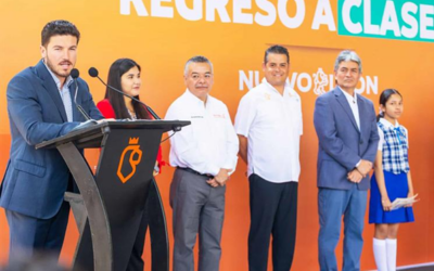 Nuevo León impulsa su liderazgo educativo con 30 nuevas escuelas de tiempo completo