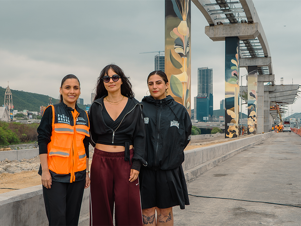 “Organismo Vertical”: el mural 31 de Trazos Mundialistas que transforma el Metro en una galería
