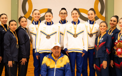 Gimnasia aeróbica de Tigres brilla con cinco medallas
