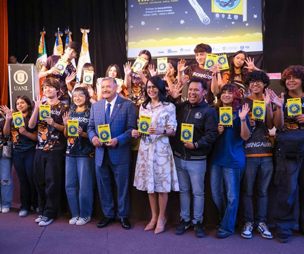 Alianza universitaria: UANL, UNAM y UdeG unen el futbol y la lectura en un libro