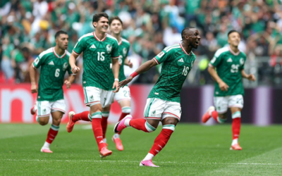 México derrota a Sudáfrica en arranque mundialista